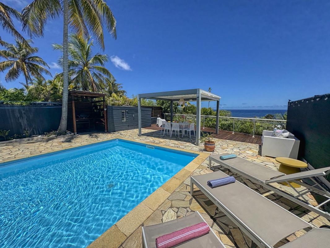 13.Location villa piscine vue mer Saint François Guadeloupe_ Vue Mer